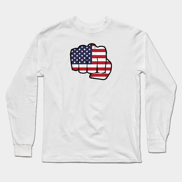 Fist Long Sleeve T-Shirt by Mamon